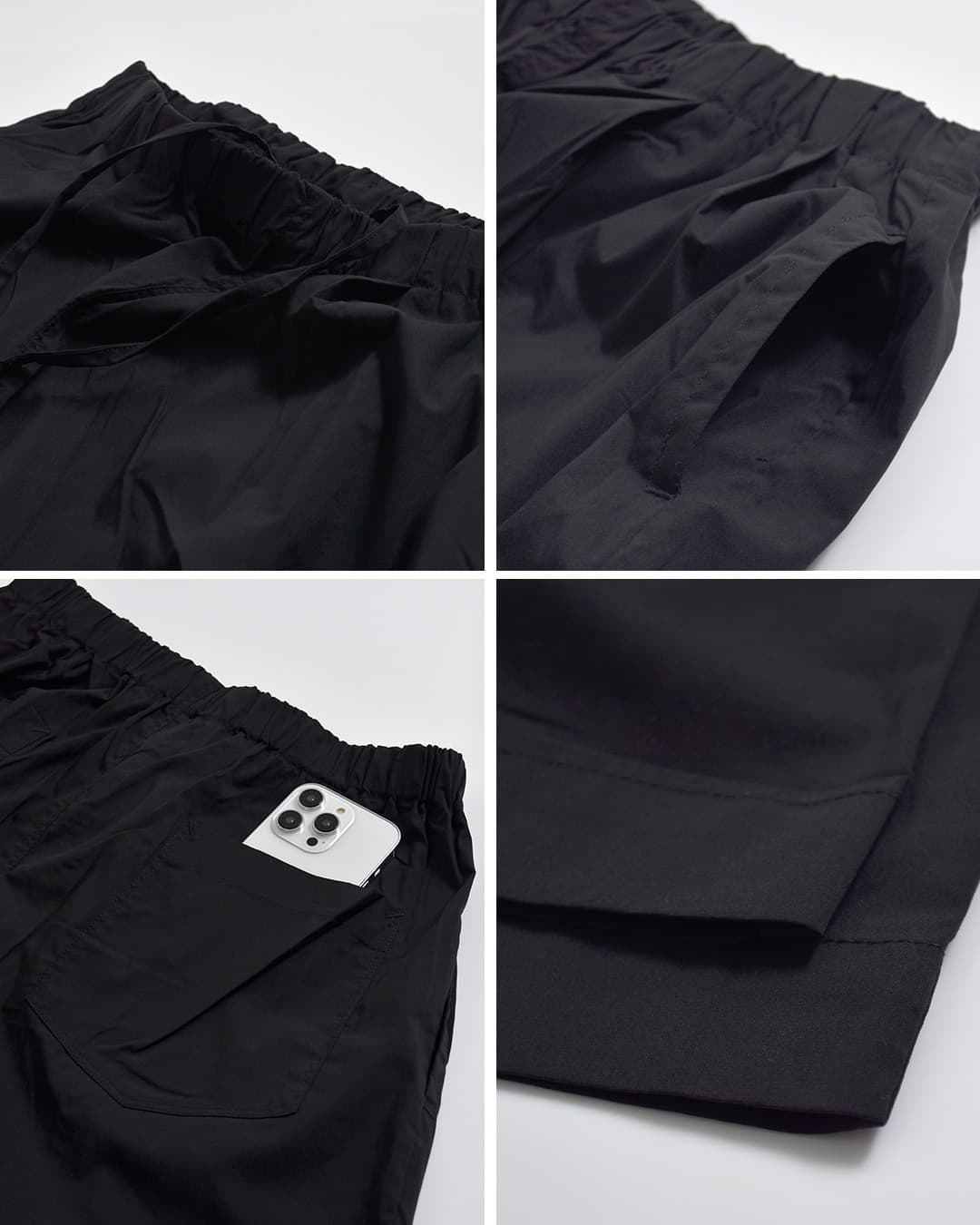 kelen ケレン 2タック ワイド ストレート シルエット パンツ GRAY