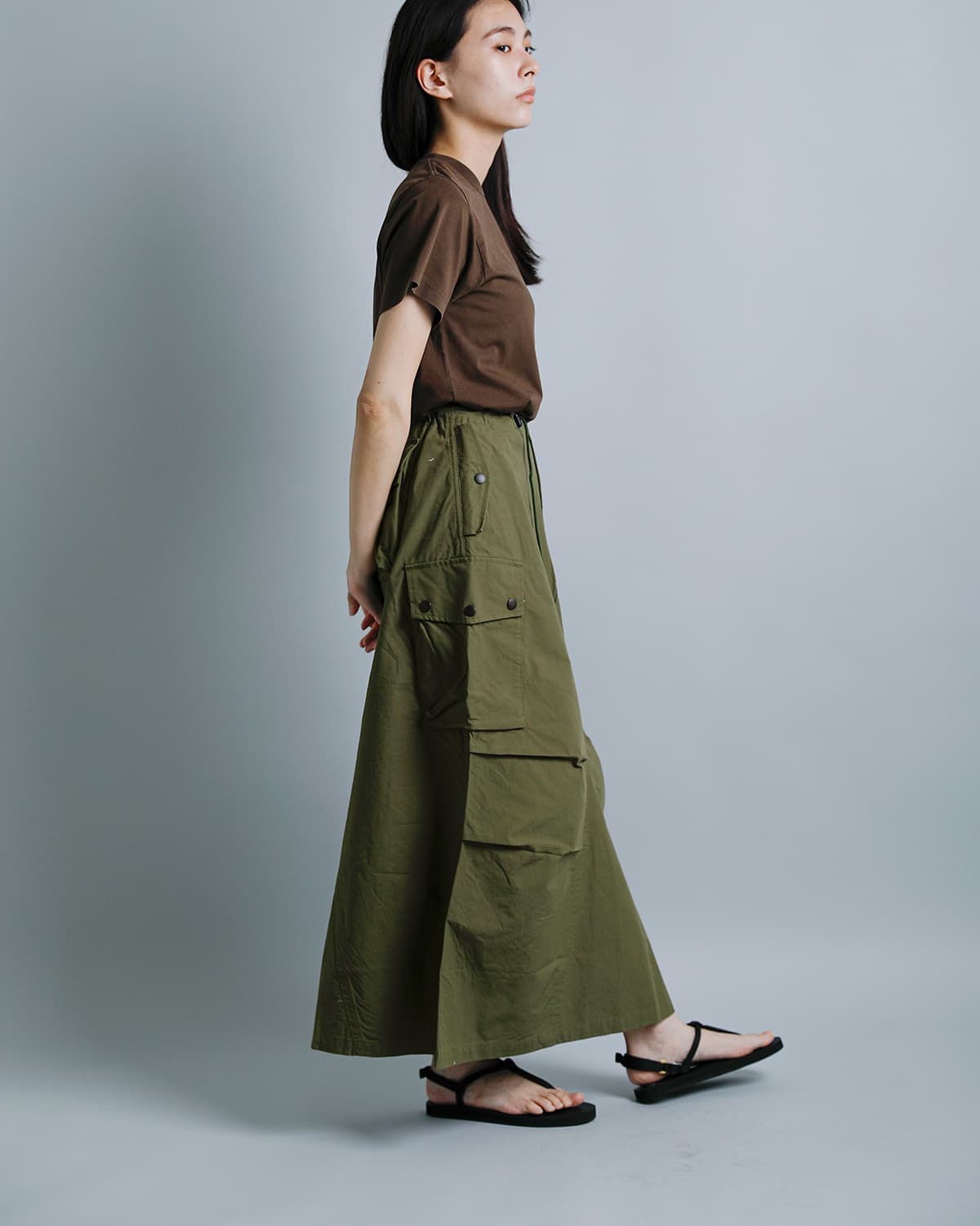 Needles ニードルス コットンリップストップ フィールドスカート“Field