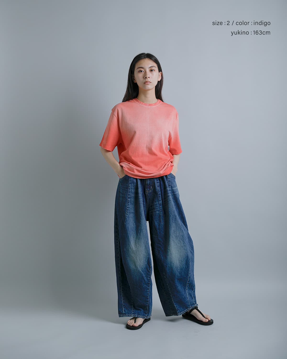 Needles ニードルス 12ozデニム H.D.タックパンツ “H.D. Jean” sx201