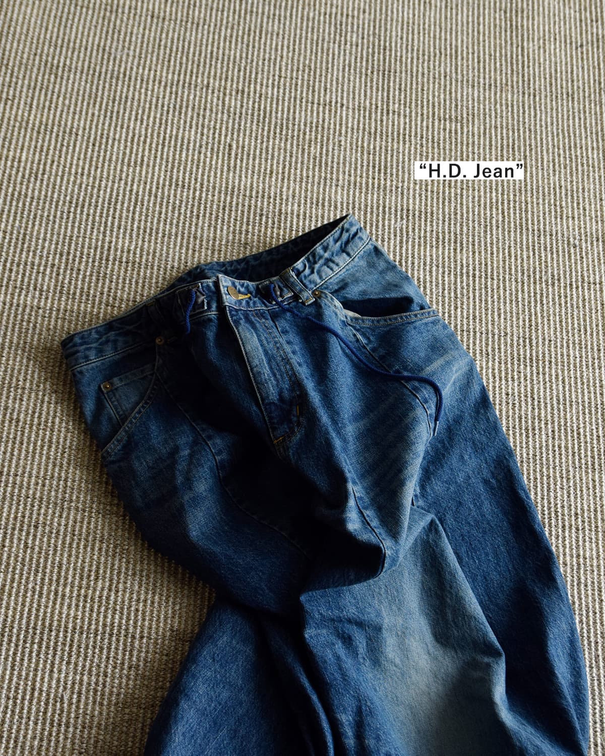 クーポン対象】Needles ニードルス 12ozデニム H.D.タックパンツ “H.D.