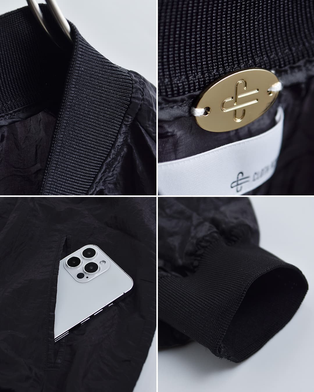 CLOTH ACROSS クロスアクロス シアー スーベニア ブルゾン SHEER