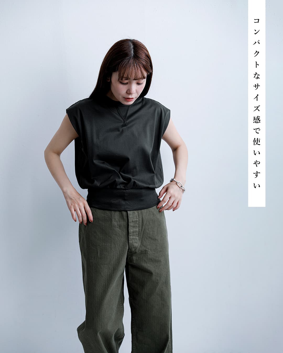 50%OFF】HAVERSACK ATTIRE ハバーサック アタイア コットンギザ天竺