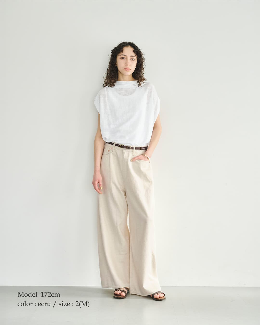 40%OFF】kha:ki カーキ 8oz ライト バギー 綿麻 デニム パンツ LIGHT