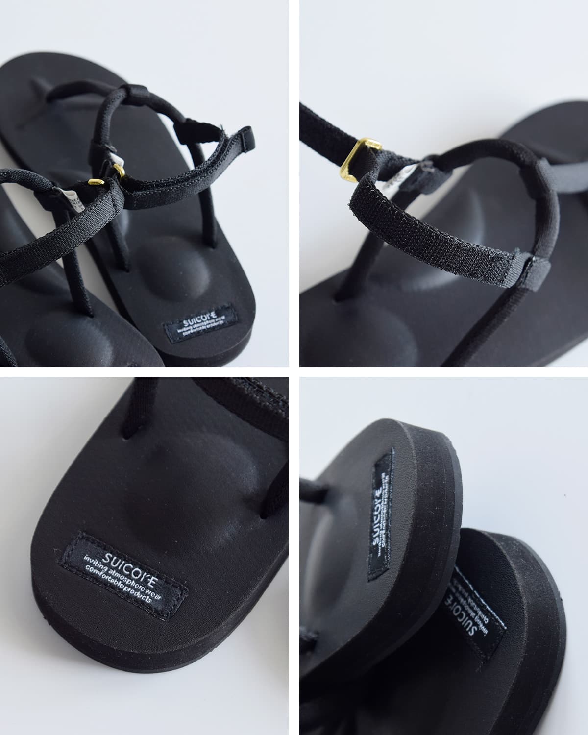 SUICOKE スイコック ビブラムソール ストラップ フラットサンダル COKO