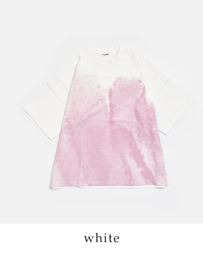 30%OFF】FLOWER フラワー コットン ペイント Tシャツ “Paint Tee