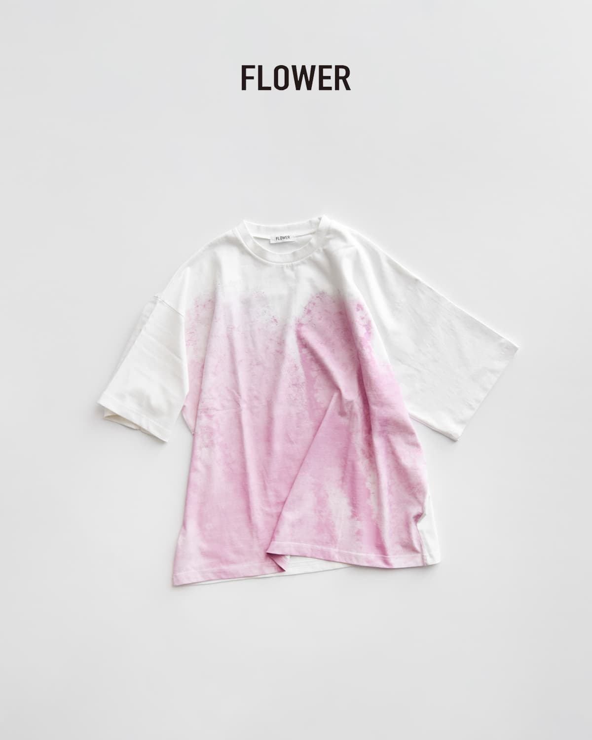 FLOWER フラワー コットン ペイント Tシャツ “Paint Tee” 26ssf017