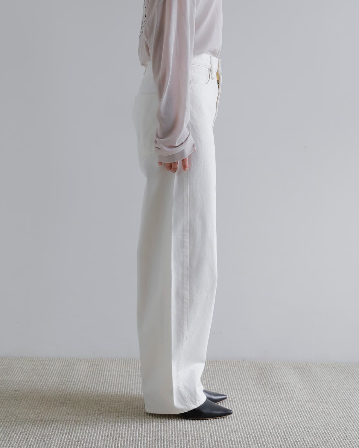 3こ1】【30%OFF】upper hights アッパーハイツ ワイド テーパード