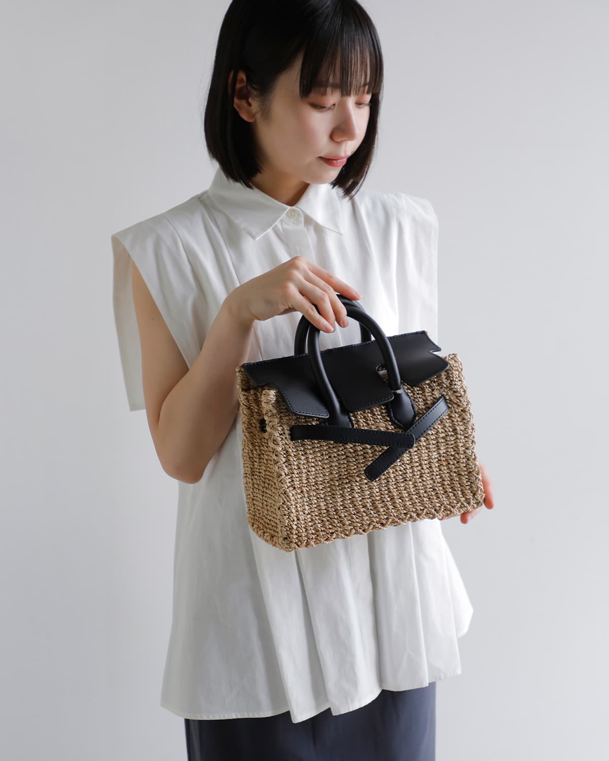SEA シー アバカ かごバッグ Sサイズ 110506550 2026ss新作 レディース