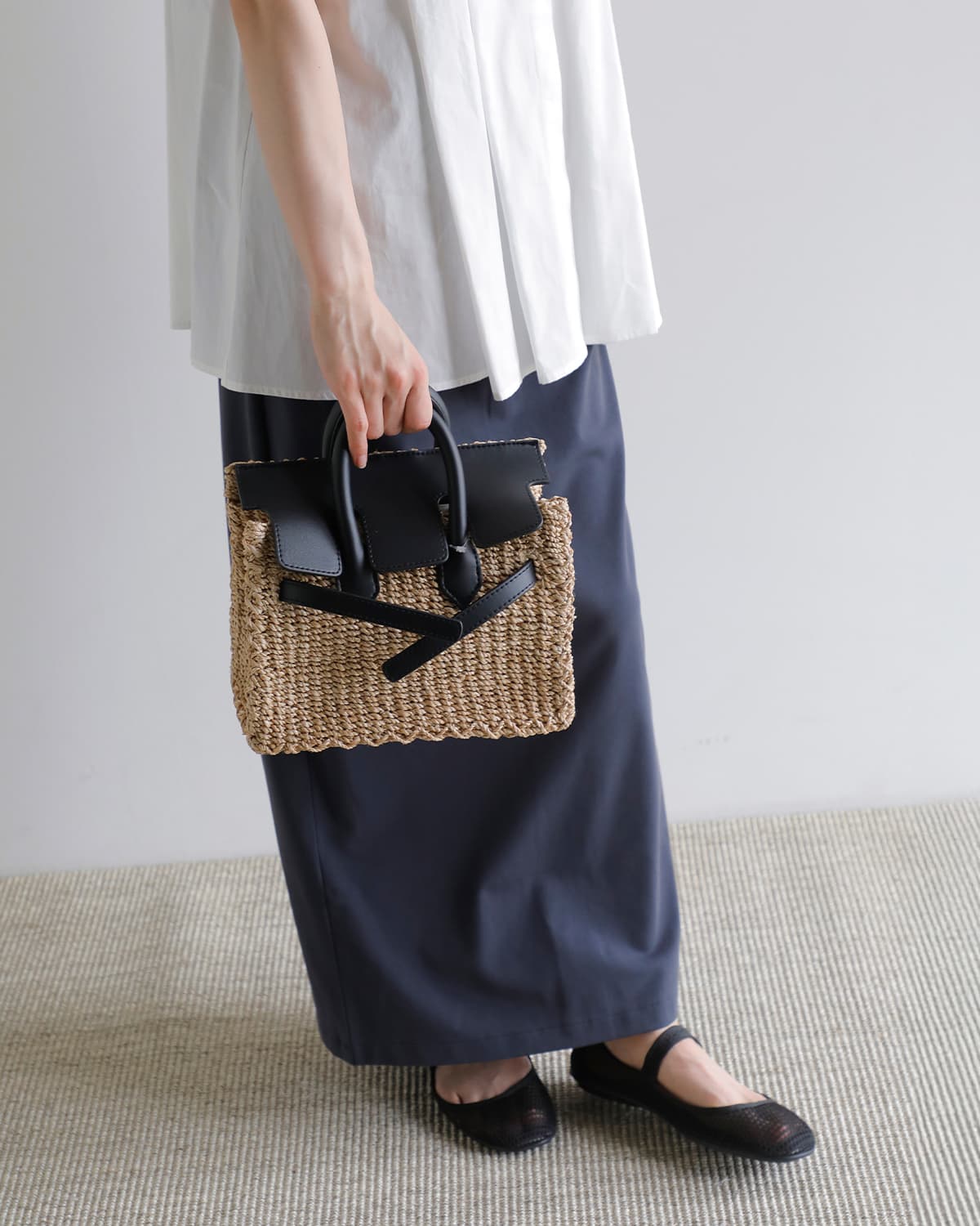 SEA シー アバカ かごバッグ Sサイズ 110506550 2026ss新作 レディース