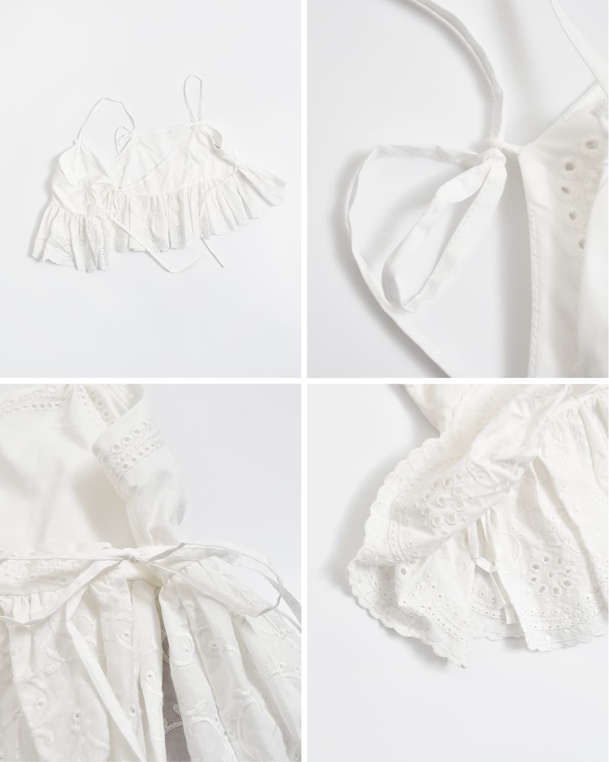 CREDONA クレドナ レース パッチワーク トップス LACE PATCHWORK TOPS