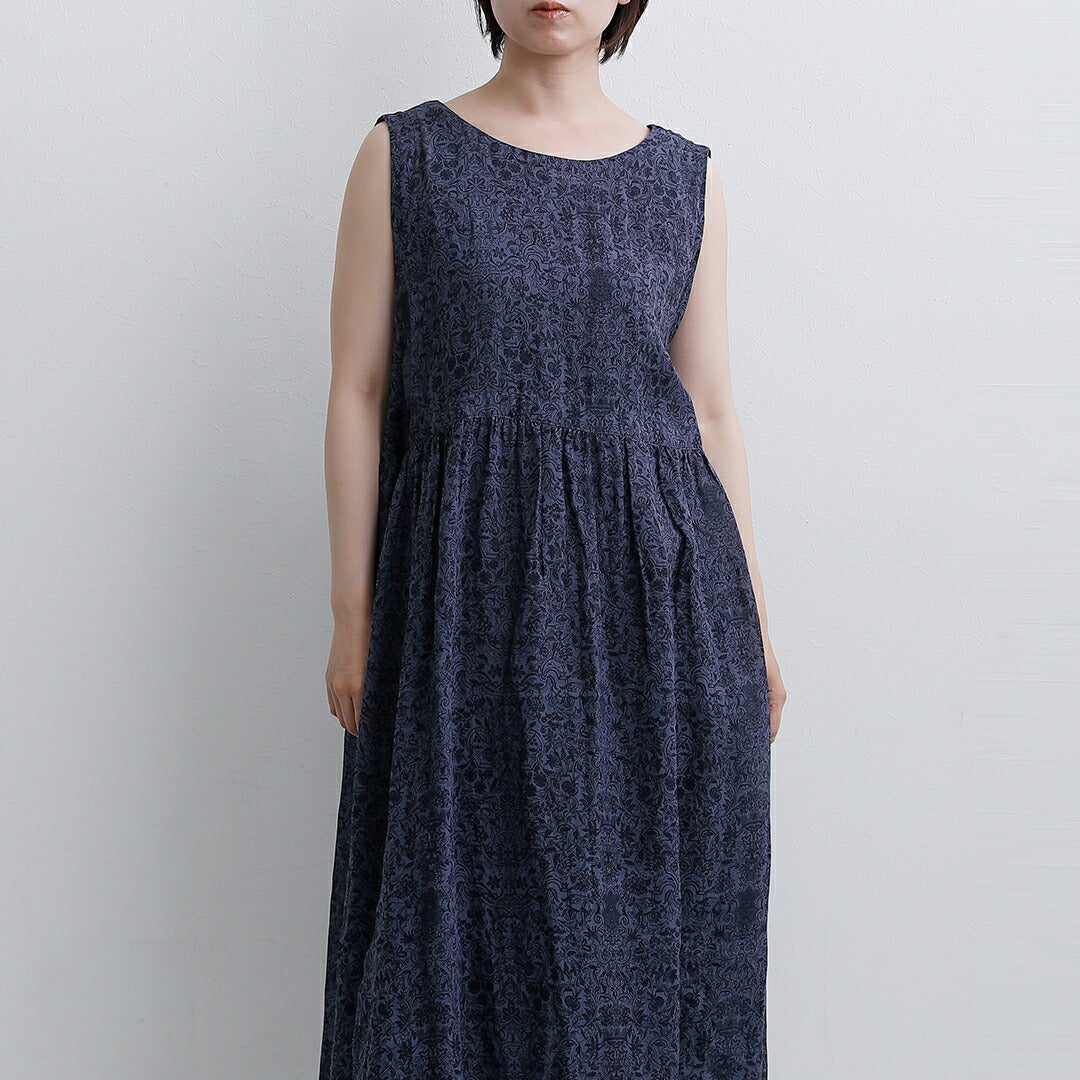 【極美品】ヴラスブラムvlas blomme 2wayワンピース 30%OFF】Vlas Blomme ヴラスブラム ダマスクプリント 2way