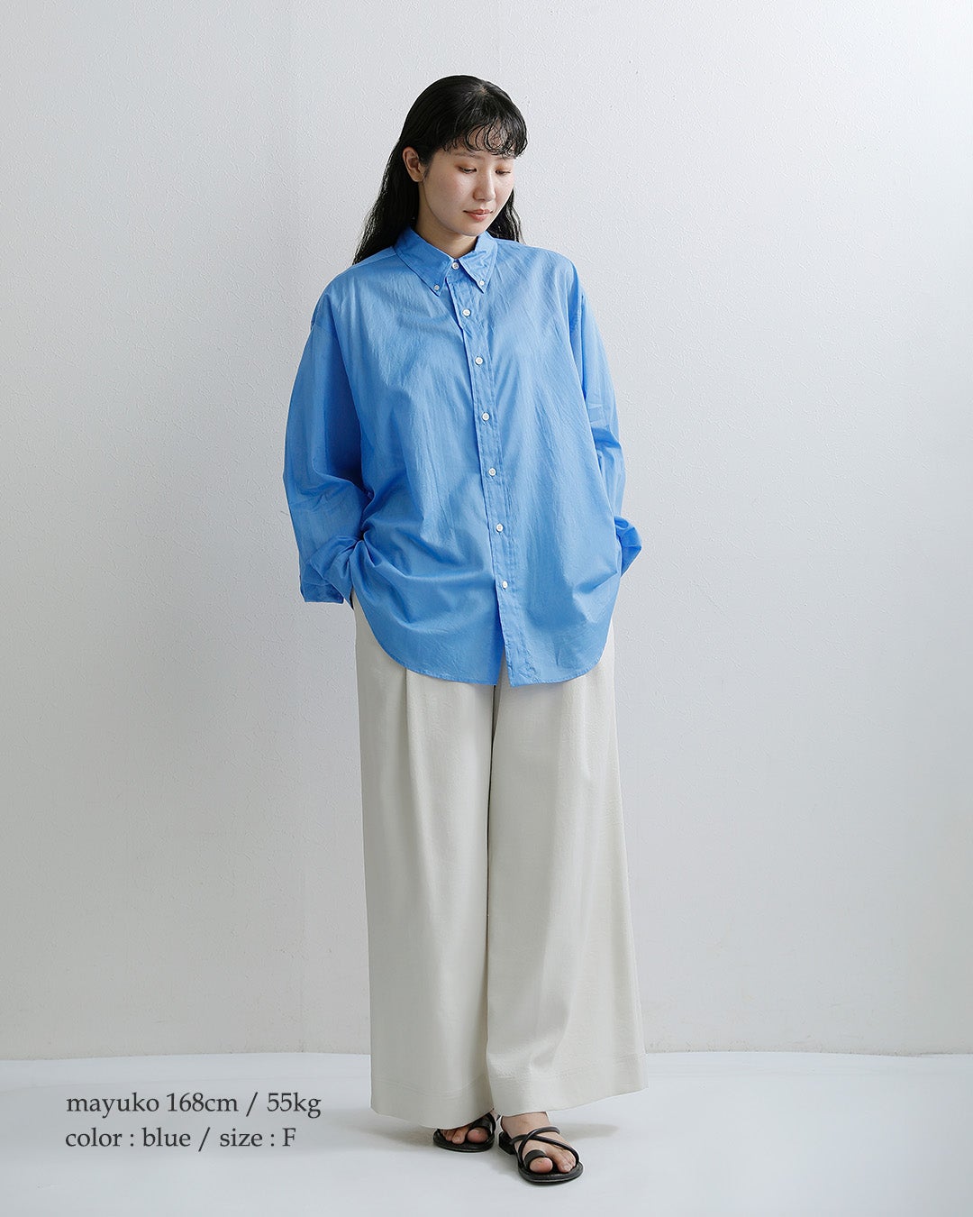 Shinzone シンゾーン シアー ダディ シャツ SHEER DADDY SHIRT
