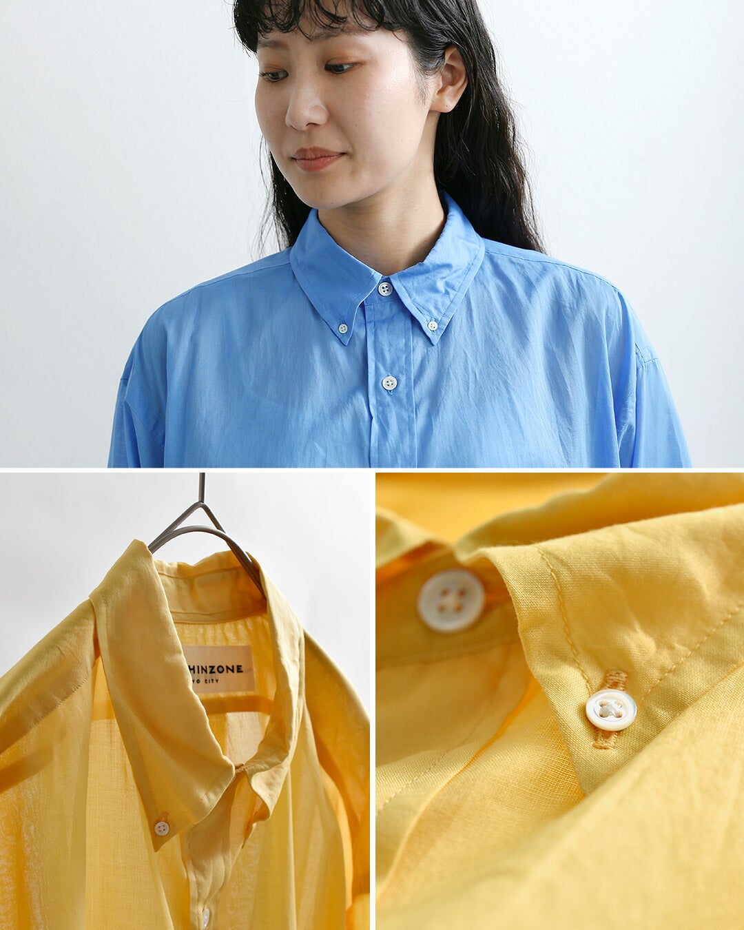Shinzone シンゾーン シアー ダディ シャツ SHEER DADDY SHIRT