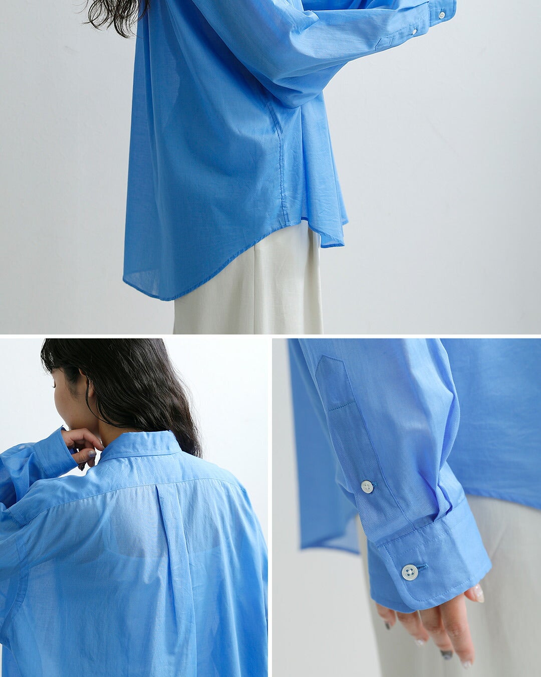 Shinzone シンゾーン シアー ダディ シャツ SHEER DADDY SHIRT
