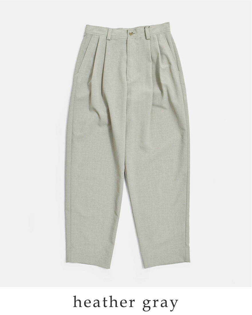 Shinzone シンゾーン ウォッシャブル バレルタックパンツ BREEZY PANTS