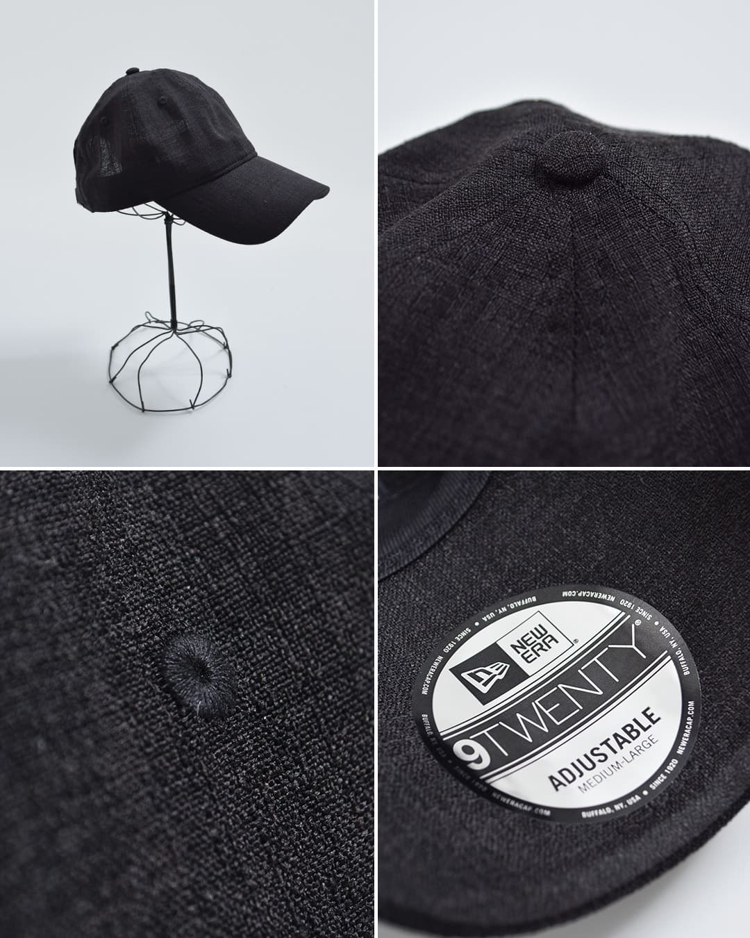 NEW ERA ニューエラ 9TWENTY 接触冷感 Reflaxキャンバス メタルピン