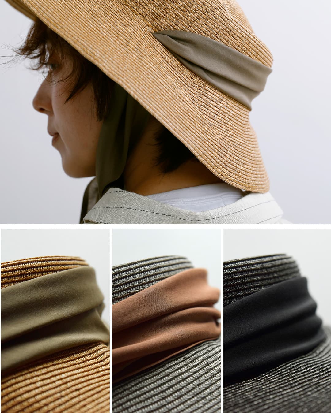 30%OFF】[NEW]chisaki チサキ アバカ ペーパー リボン ハット “Lala