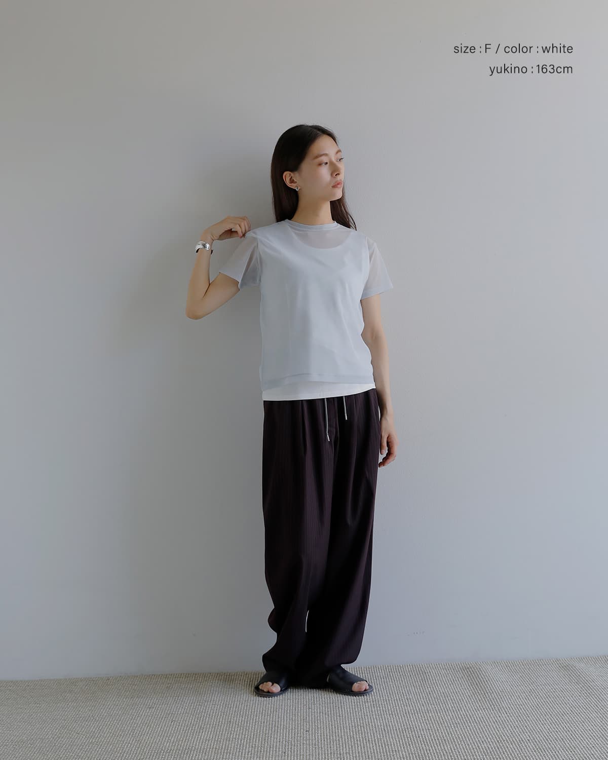 kiehtova キエトヴァ ブリーズ コットン ブロッキング タンクトップス