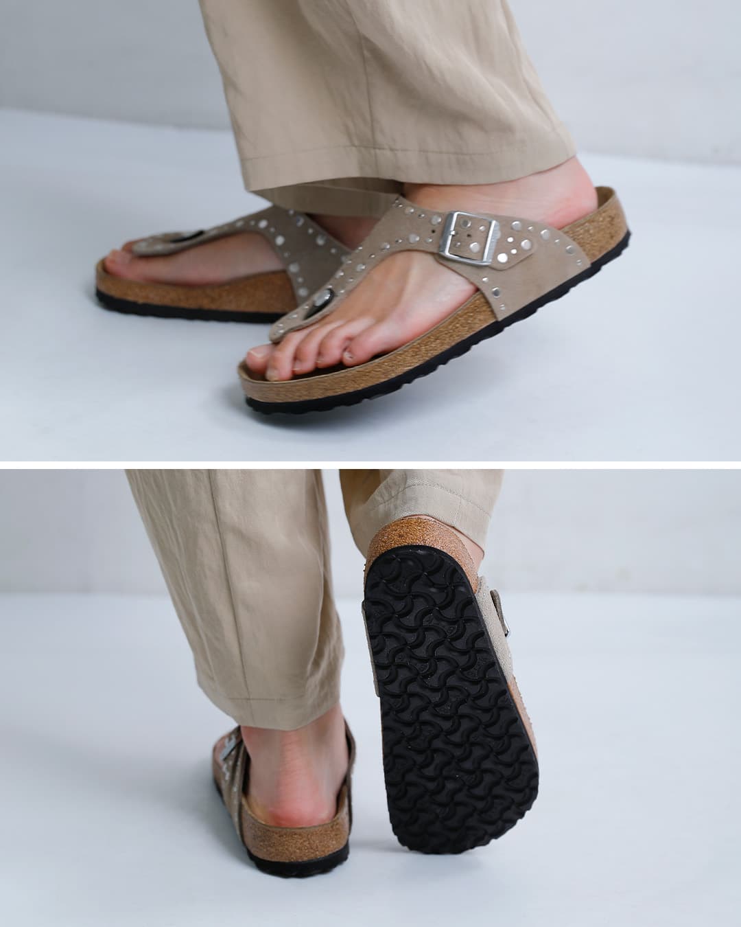 NEW]BIRKENSTOCK ビルケンシュトック ギゼ リベット スエードレザー