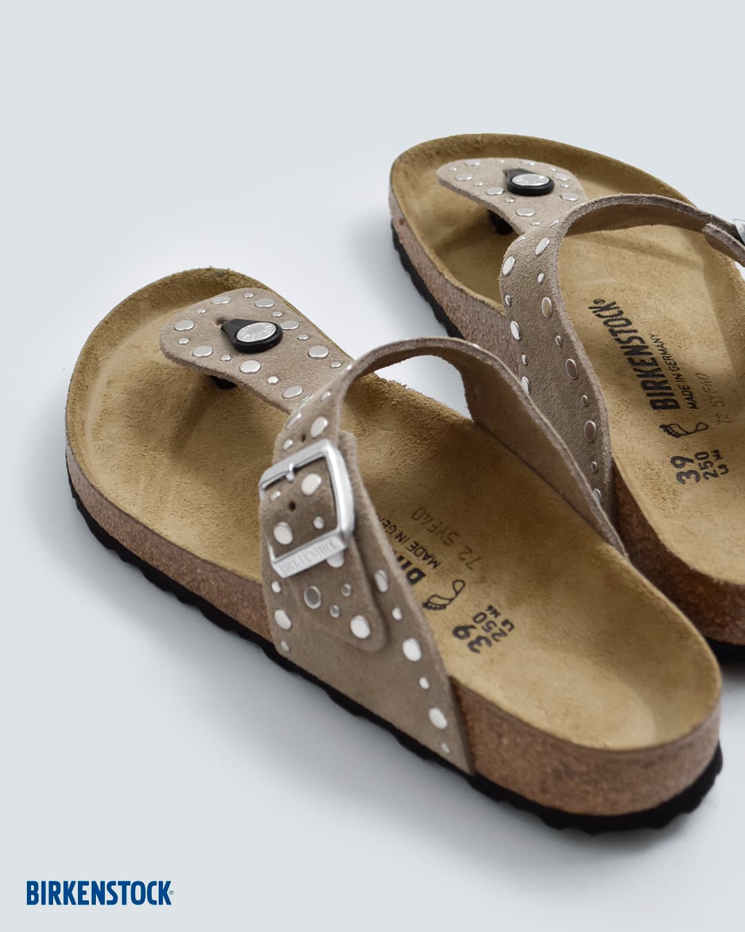 BIRKENSTOCK ビルケンシュトック ギゼ リベット スエードレザー