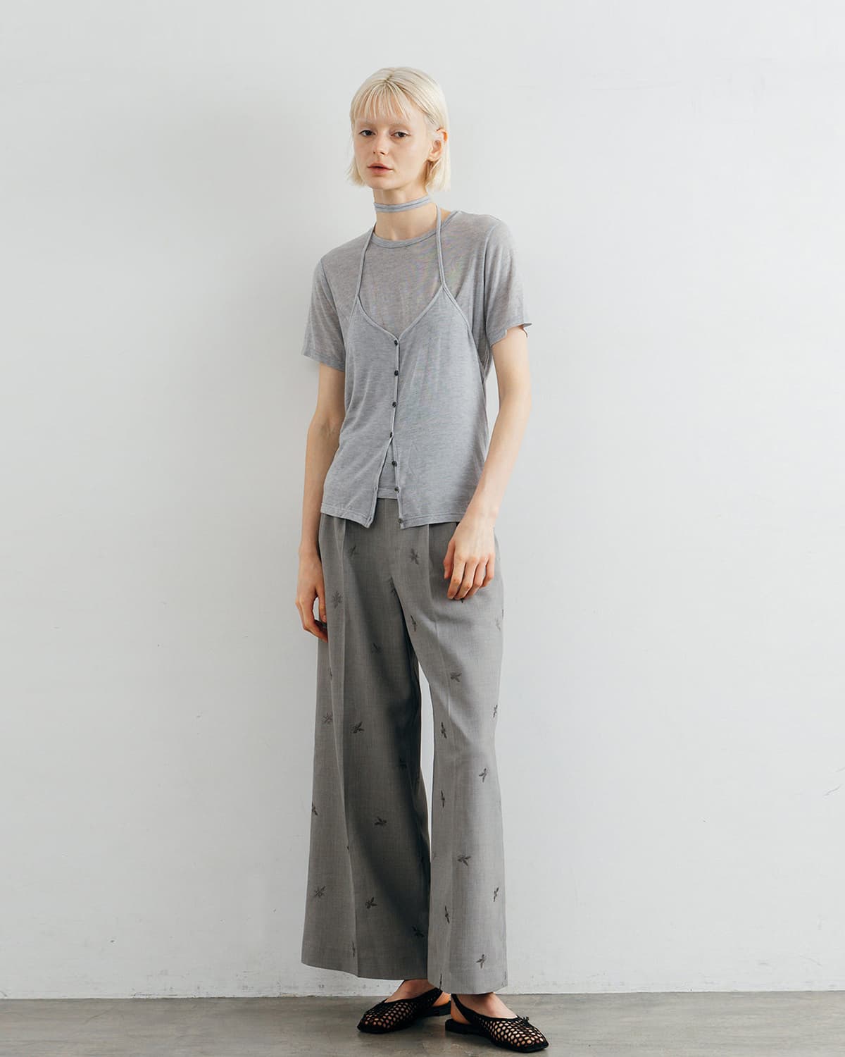 30%OFF】[NEW] CREDONA クレドナ レイヤード カット トップス LAYERED