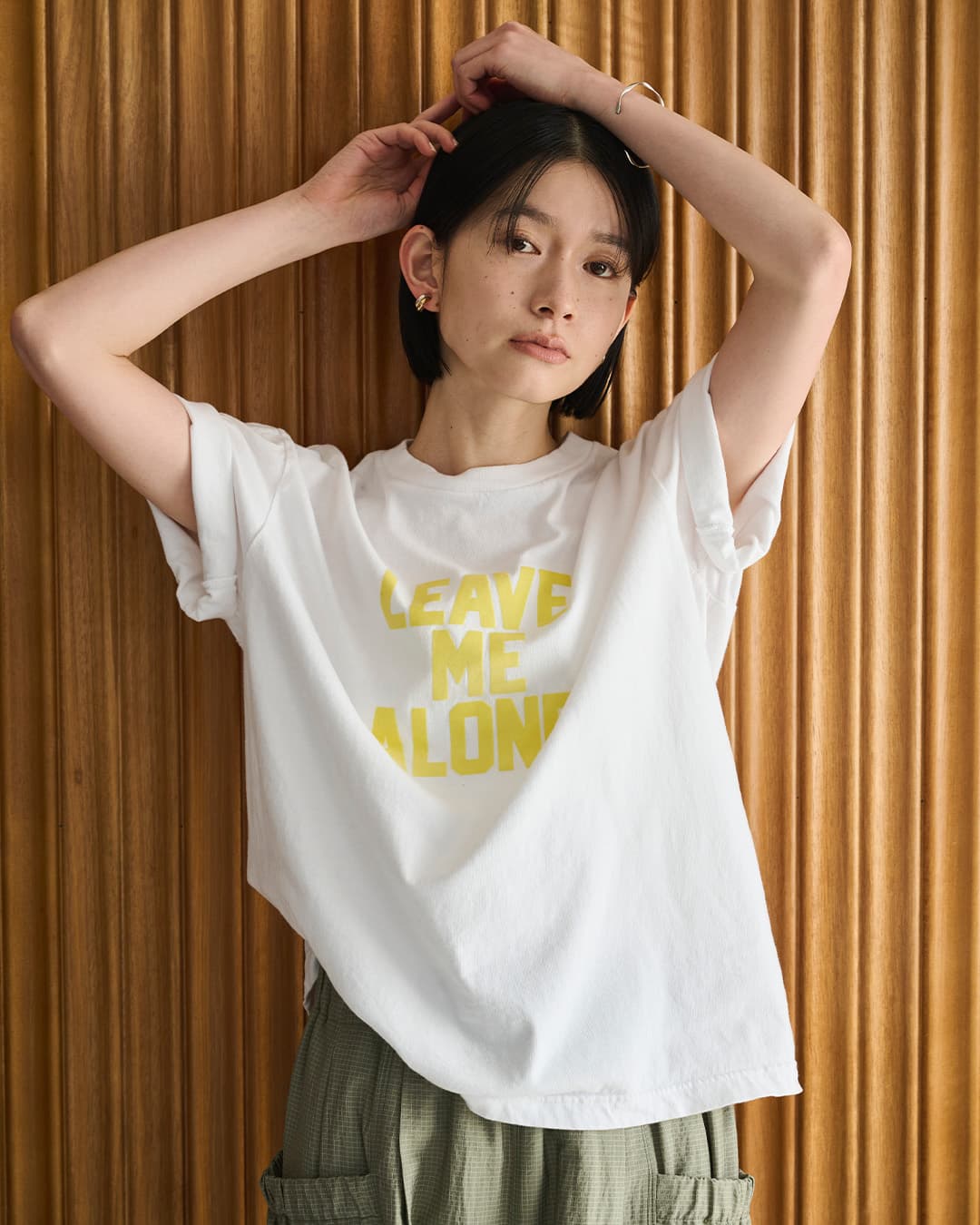 3こ1】【30%OFF】[NEW]KHA:KI カーキ コットン ジャージー ボックス
