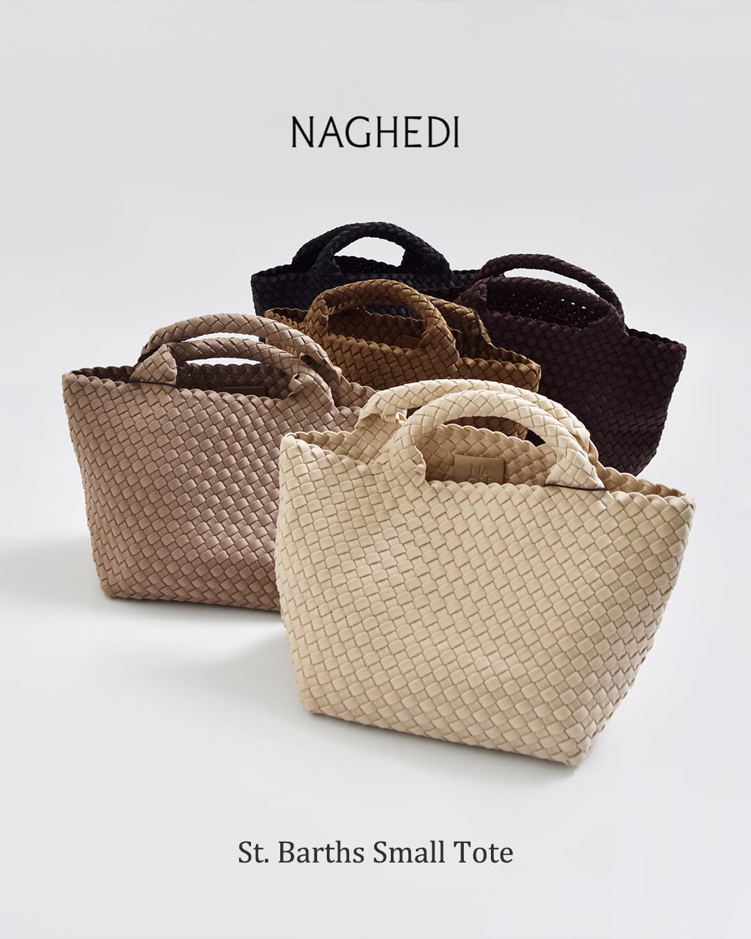 NEW]NAGHEDI ナゲディ メッシュ 2way スモール トートバッグ St