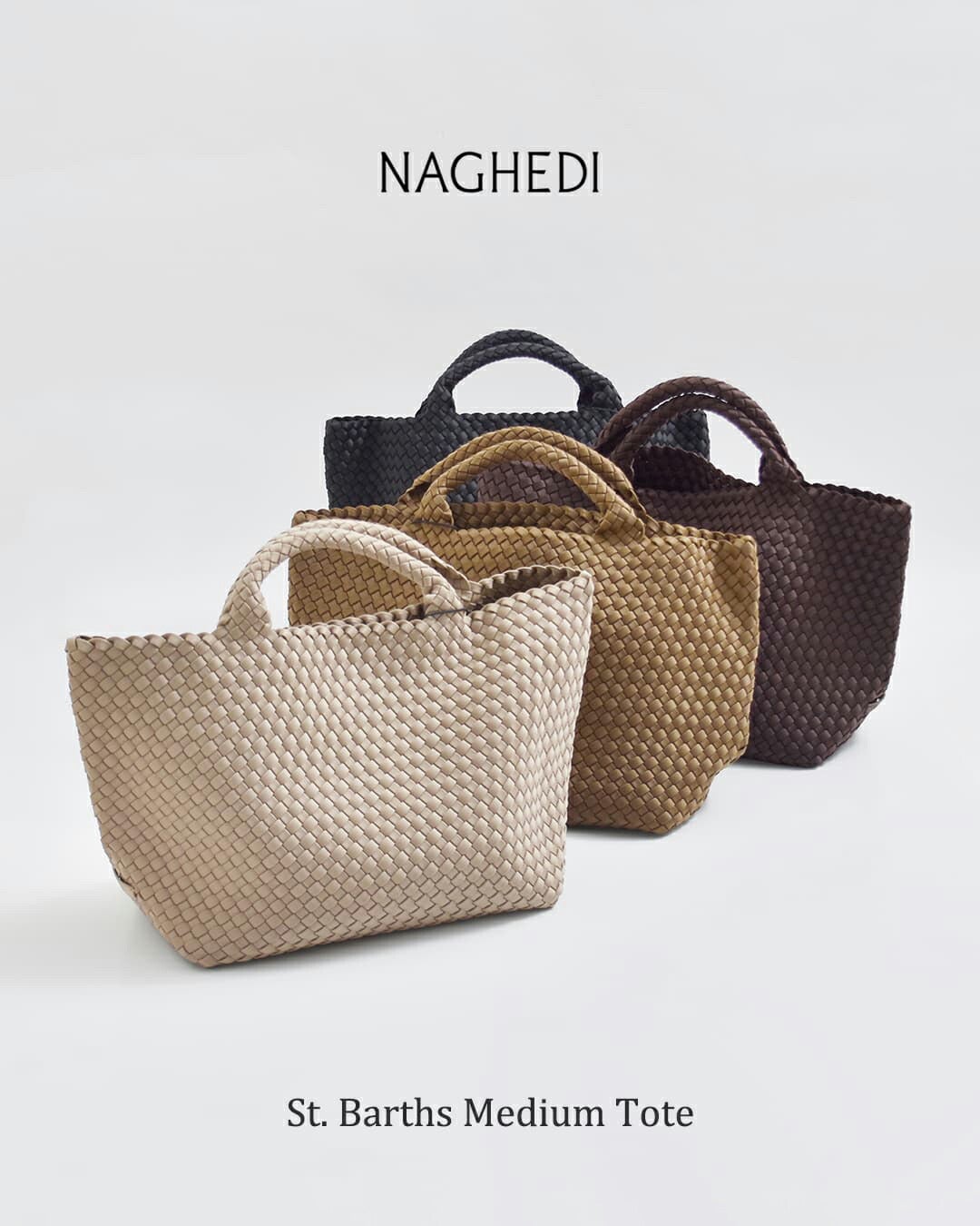 NEW]NAGHEDI ナゲディ メッシュ ミディアム トートバッグ St. Barths