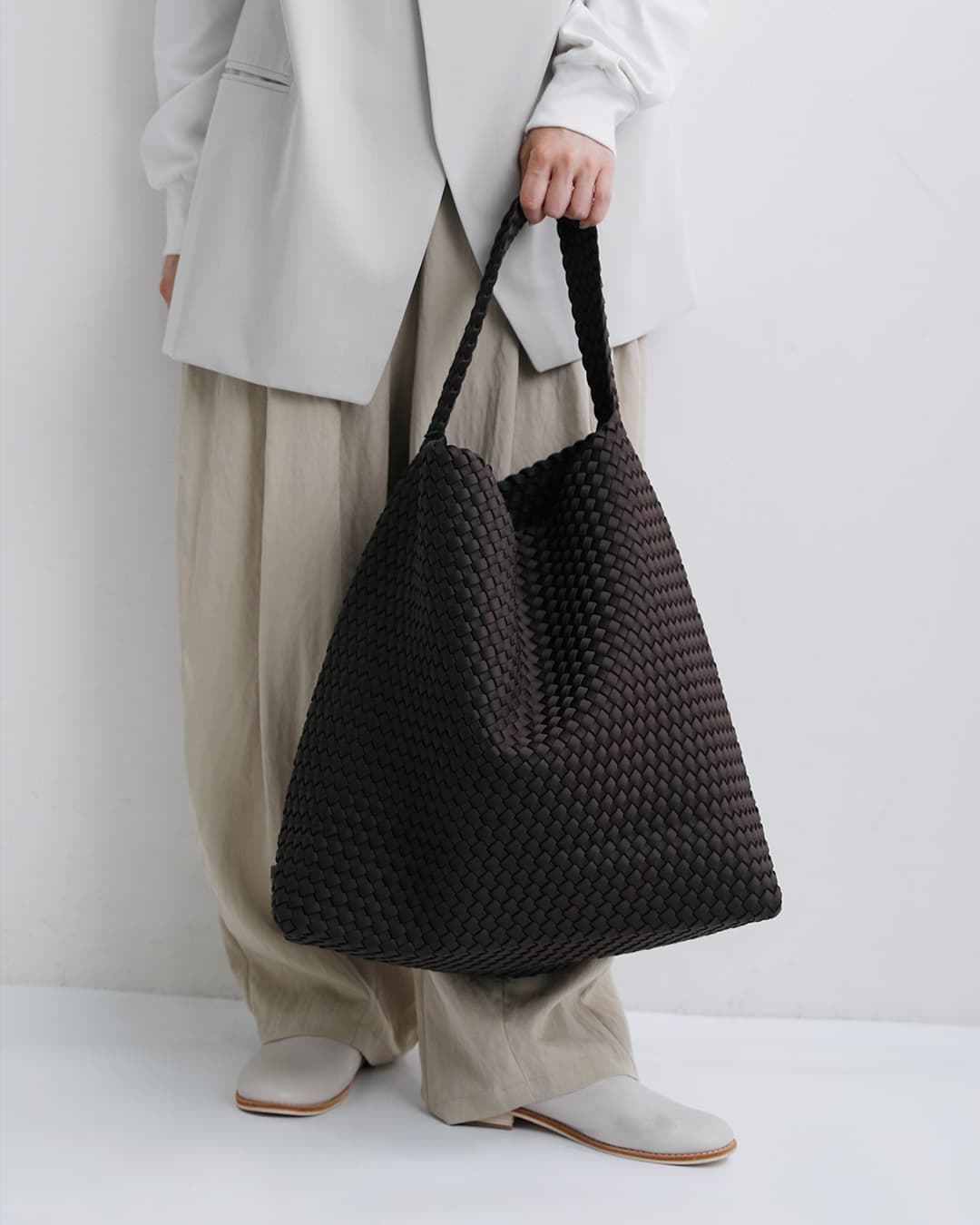 NEW]NAGHEDI ナゲディ メッシュ ラージ トートバッグ Nomad Large Hobo