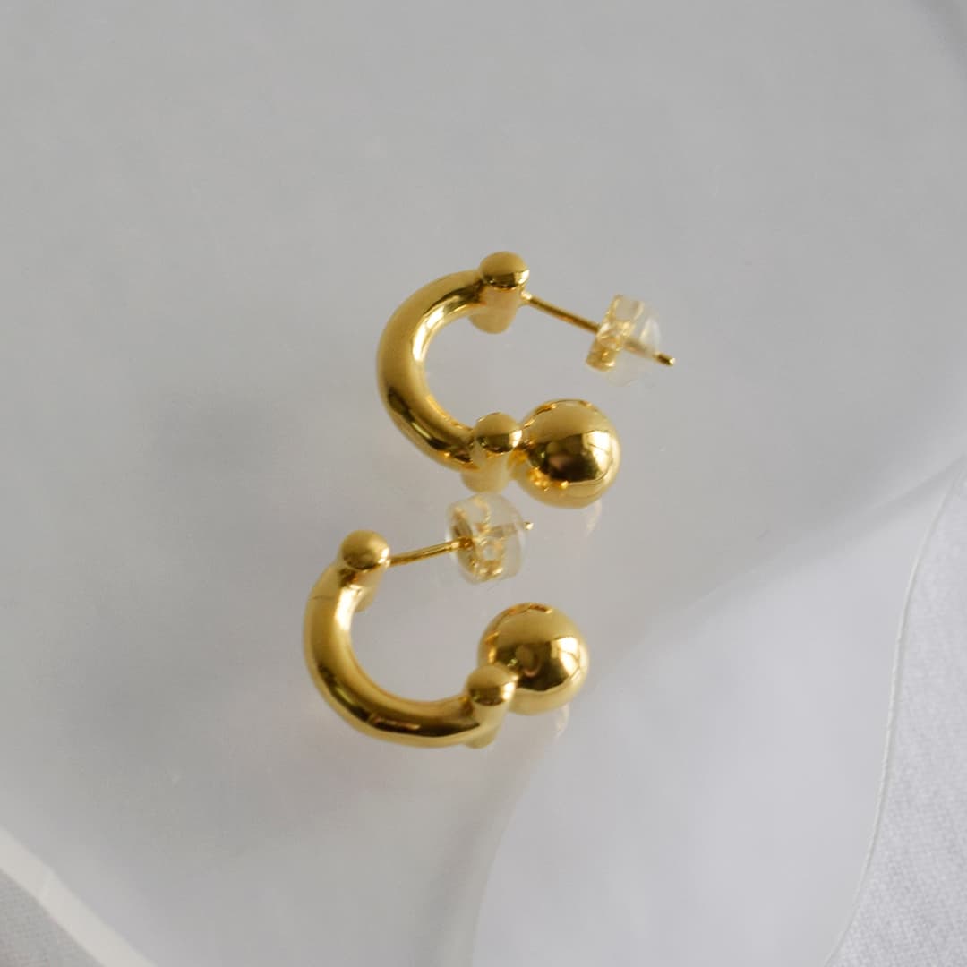 NEW] BRKUMO ブラクモ ゴールド ピアス OI pierce br25gaw04