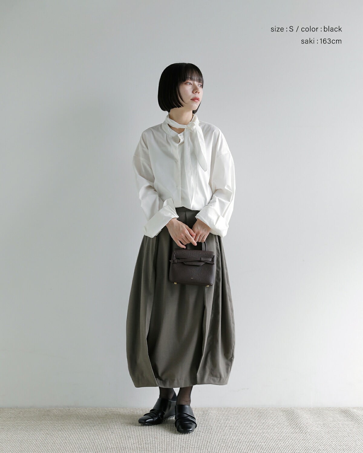 NEW] Studio Doe スタジオドー PUレザー プリーツデザイン インヒール
