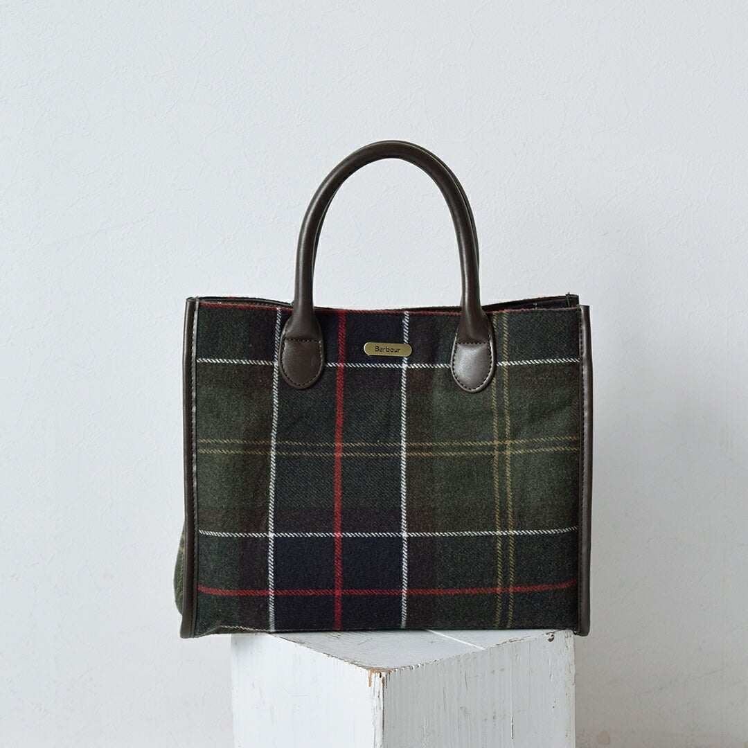 2026aw新作]Barbour バブアー バーヒル タータン トート バッグ