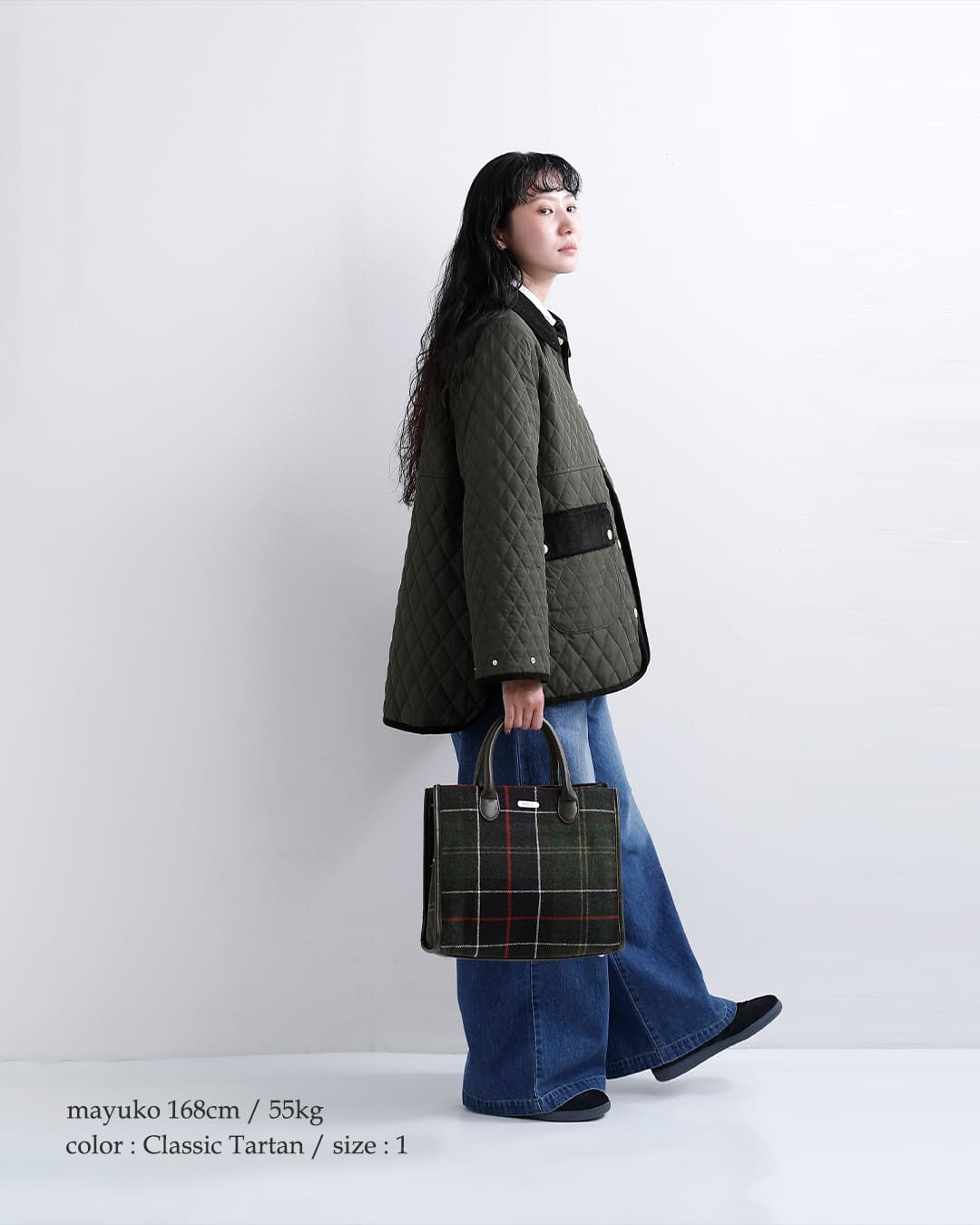 Barbour バブアー バーヒル タータン トート バッグ BARRHILL TARTAN