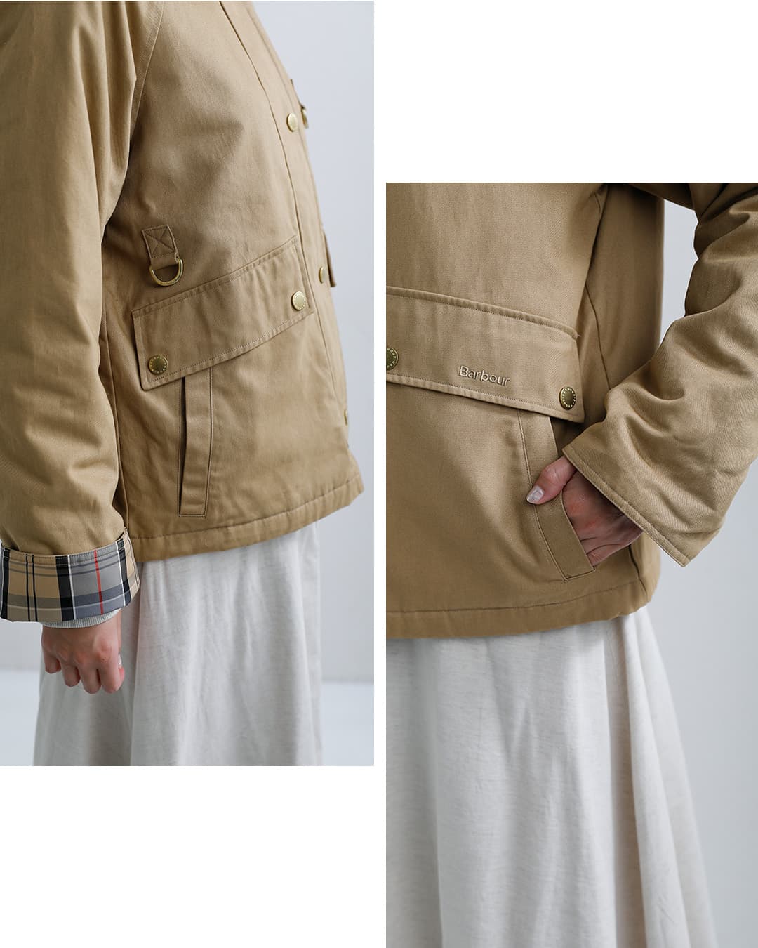 NEW]Barbour バブアー ダフネ カジュアル ジャケット DAPHNE CASUAL