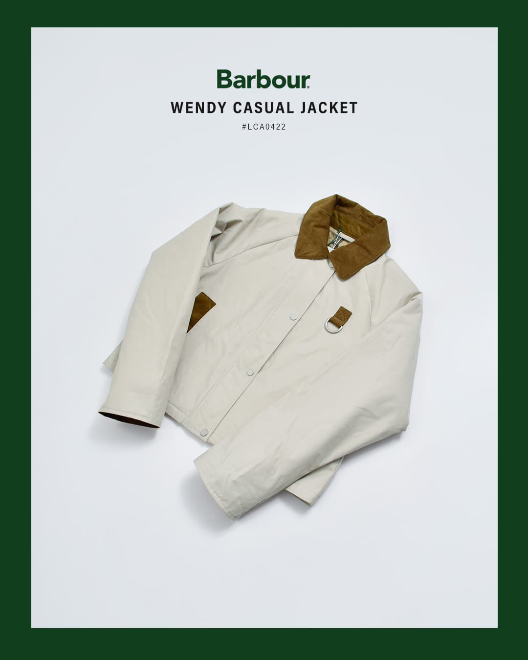 NEW]Barbour バブアー ウェンディ カジュアル ジャケット WENDY CASUAL