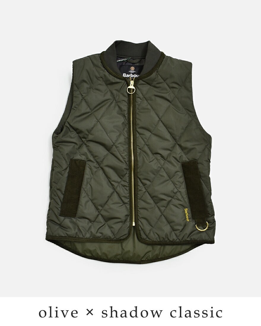 NEW]Barbour バブアー グレンディン キルティング ジレ ベスト GLENDYN