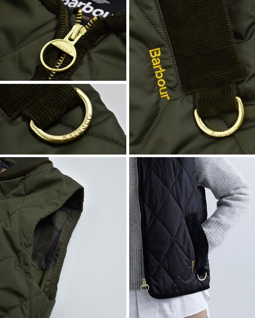 2026aw新作]Barbour バブアー グレンディン キルティング ジレ ベスト