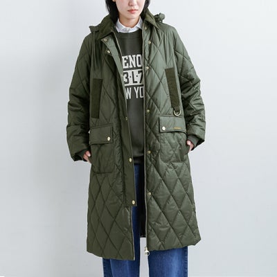 Darich - 579164 Darich ダーリッチ ◇フードカラービッグコート 