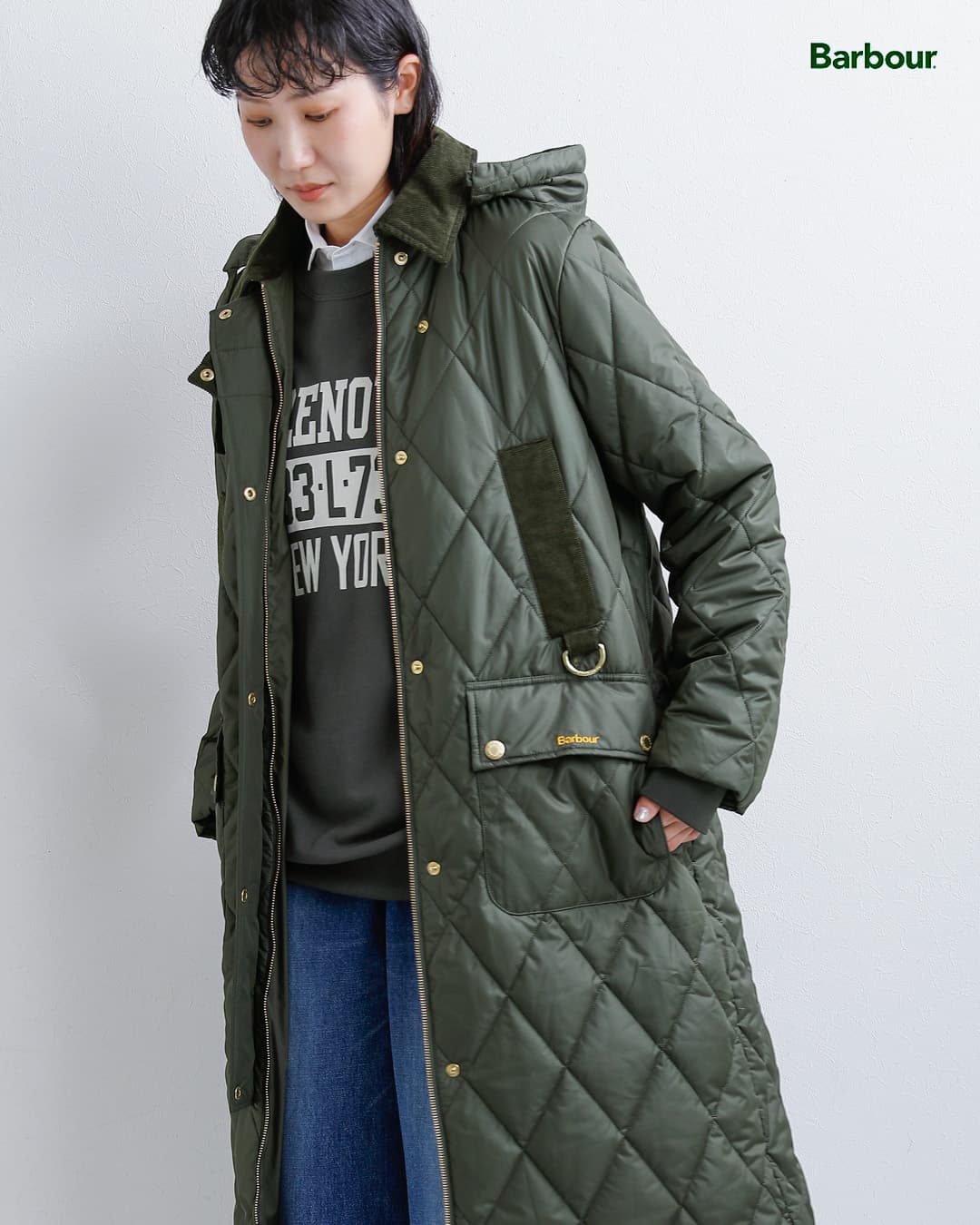 2026aw新作]Barbour バブアー キルティング ジャケット rudson quilted