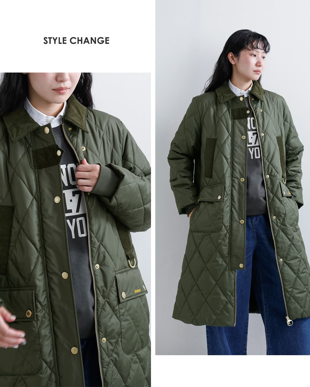 2026aw新作]Barbour バブアー キルティング ジャケット rudson quilted