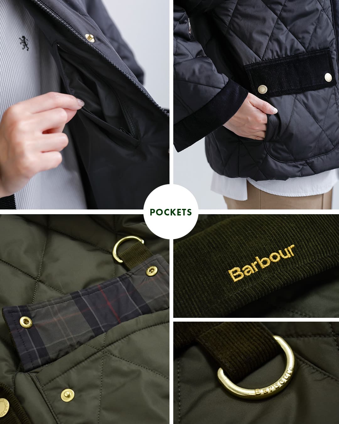 Barbour バブアー キルティング ジャケット kilnwick quilted jacket