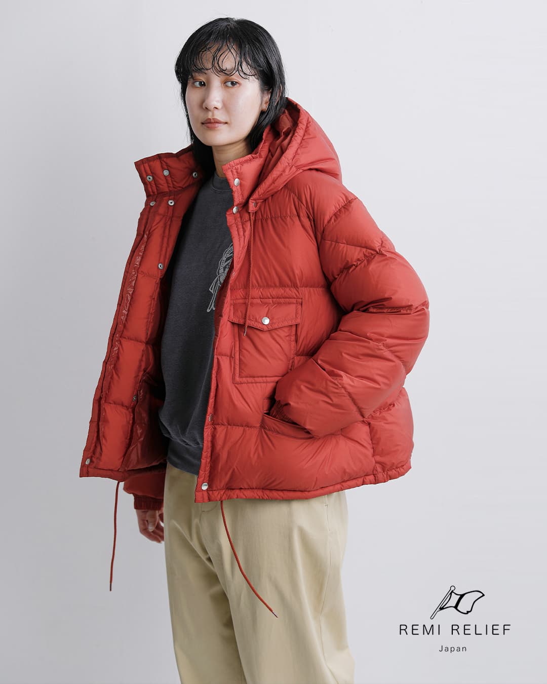 REMI RELIEF レミレリーフ ヴィンテージ ダウンジャケット rn31393007