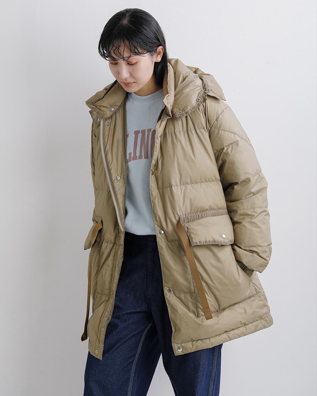 REMI RELIEF レミレリーフ ヴィンテージ ダウンロングジャケット