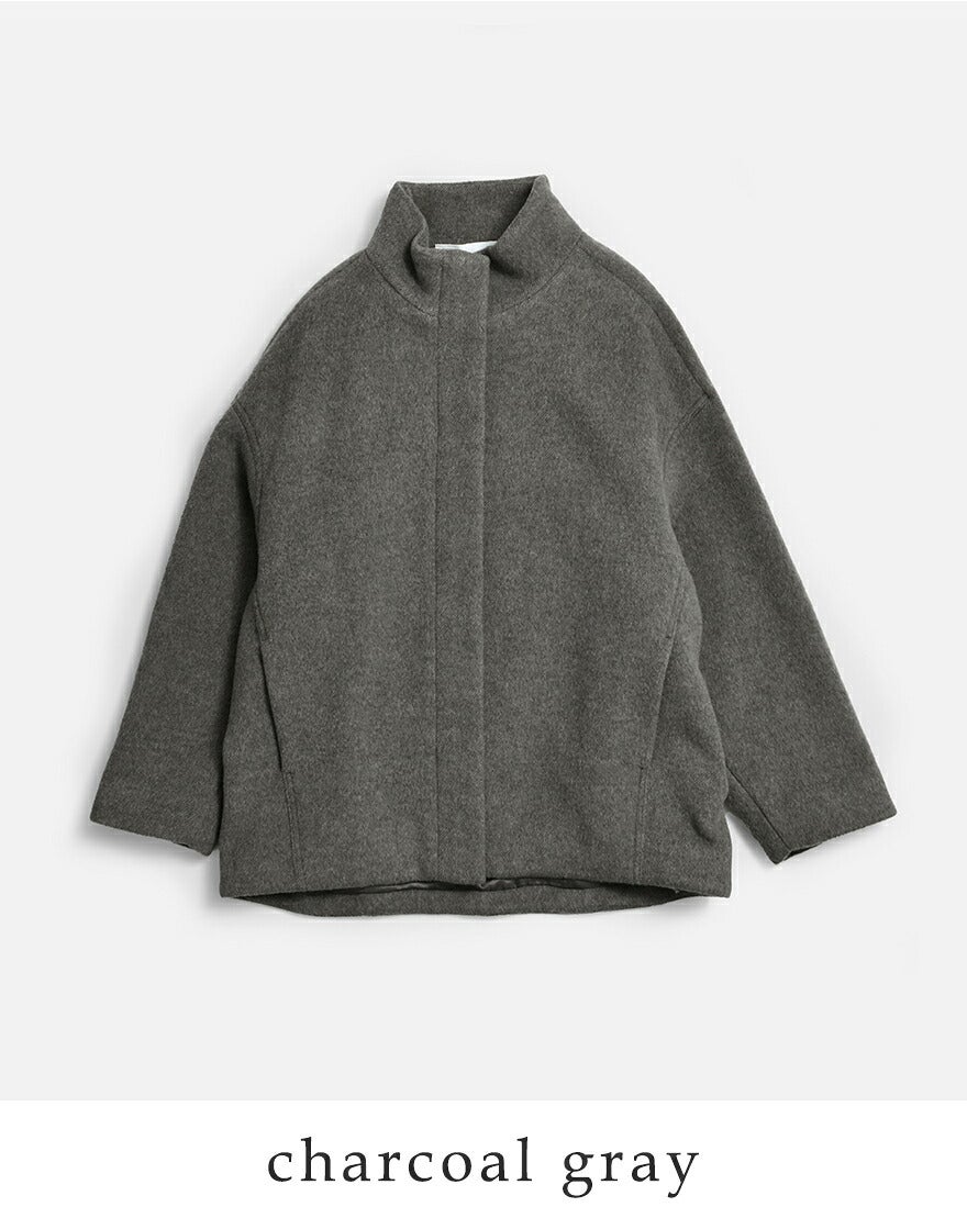 TICCA ティッカ ウール スタンドネック ブルゾン tbfa-206 レディース