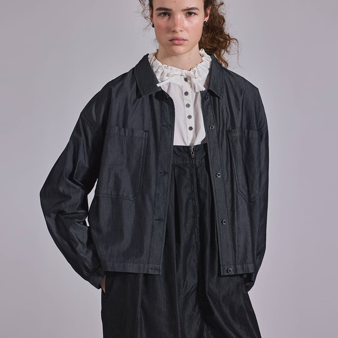 KELEN ケレン 接触冷感 3.5oz デニム シャツ BETY lkl26fbl2313