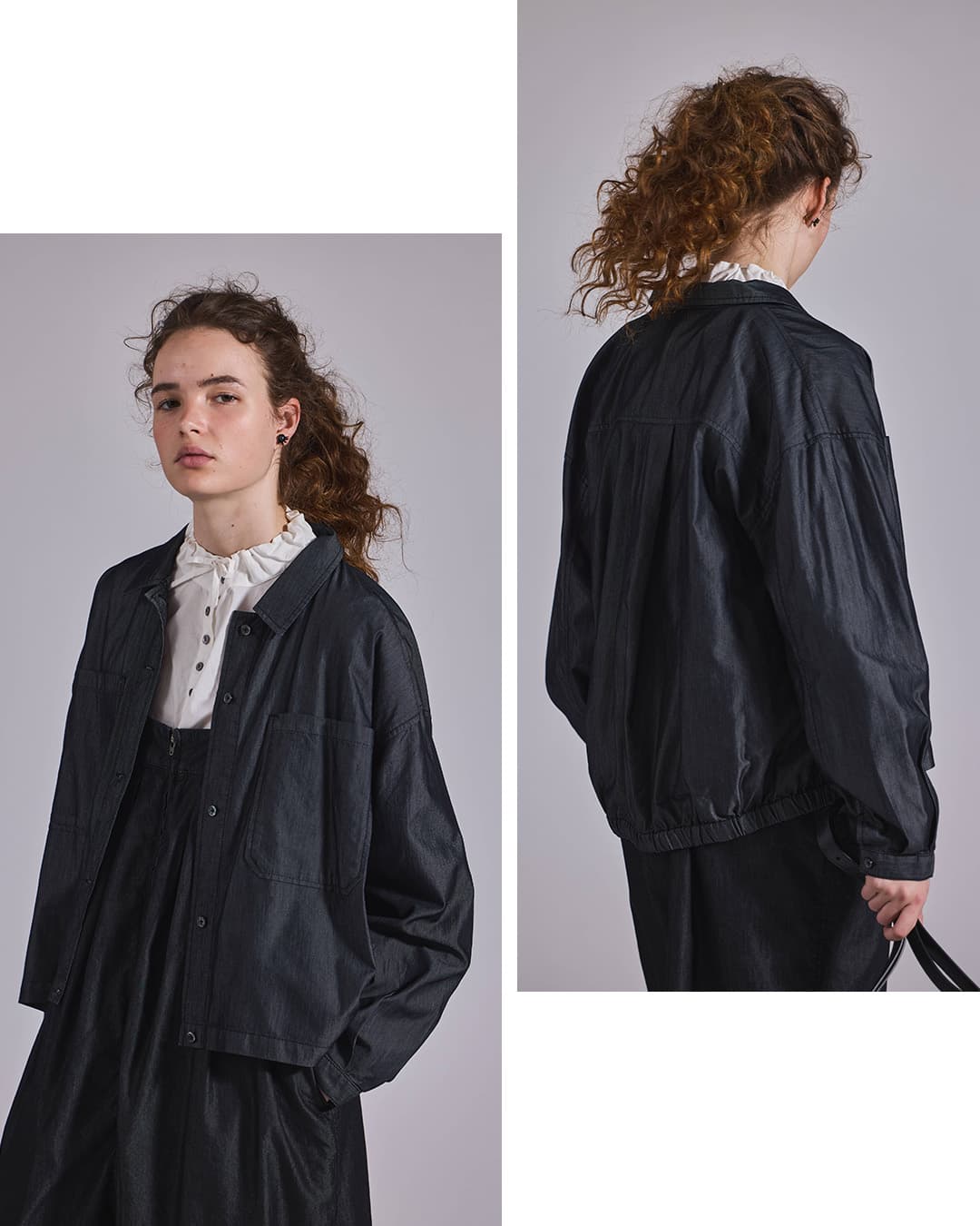 KELEN ケレン 接触冷感 3.5oz デニム シャツ BETY lkl26fbl2313