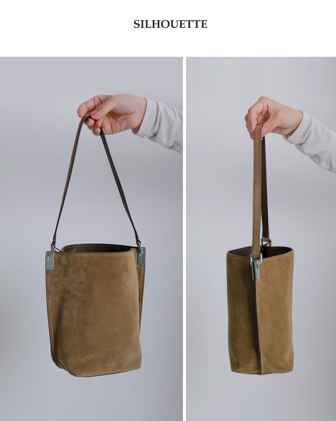ORSETTO オルセット カウレザー バケツ型 ショルダーバッグ RACCOLTO