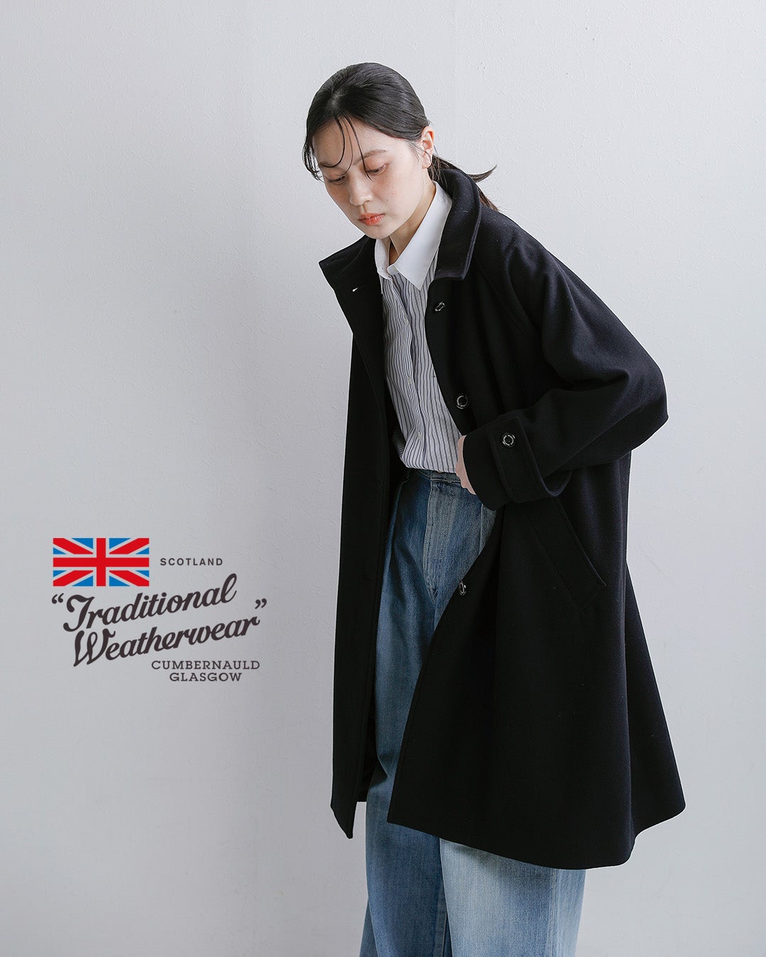 Traditional Weatherwear デニムコート 取り外しライナー 2026aw新作]Traditional Weatherwear トラディショナルウェザーウェア