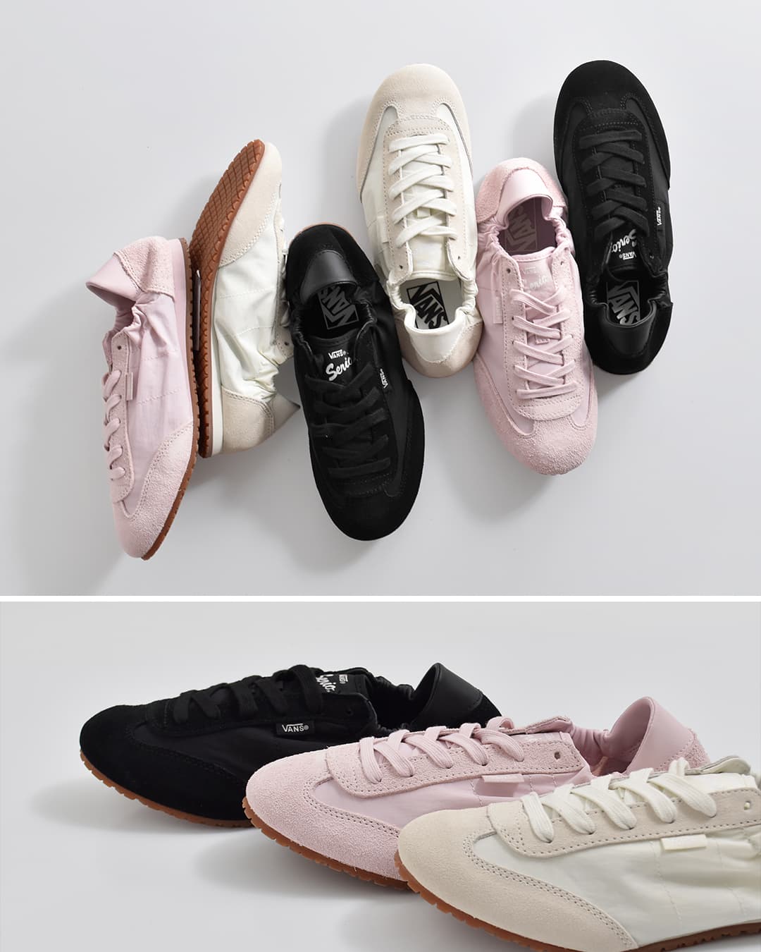 Vans ヴァンズ バレエ スニーカー SLP Collapse slp-collapse ユニ