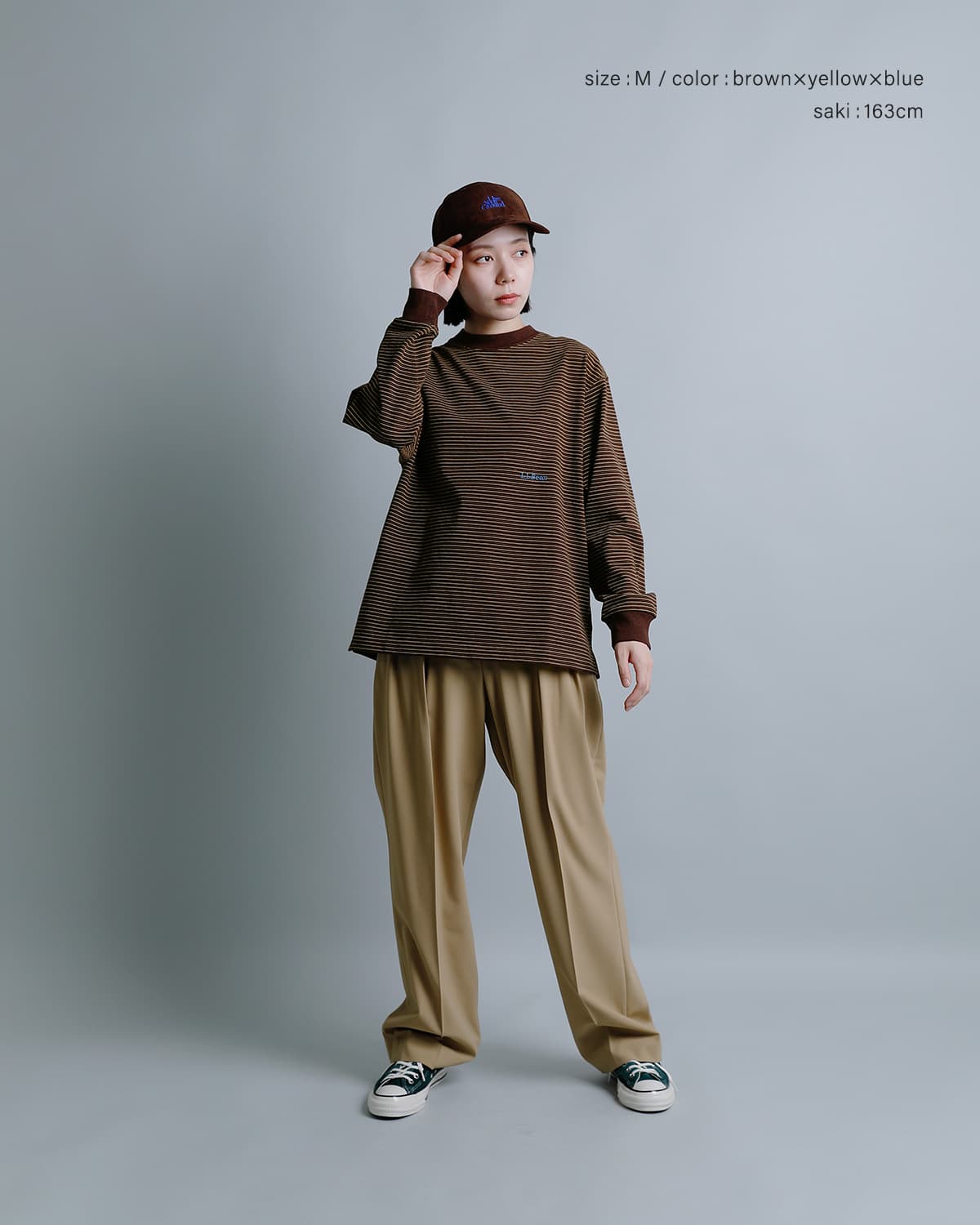 L.L.Bean エルエルビーン ユニオン ストライプ 長袖 Tシャツ Union